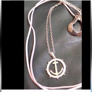 Anchor Pendant Necklace NWOT